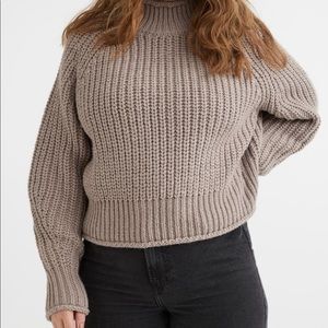 Taupe Knit Sweater